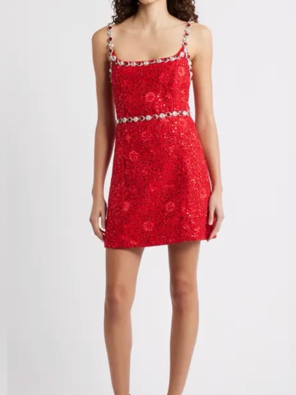 Elliatt
Adeline Embellished
Sequin Tweed Cocktail
Minidress